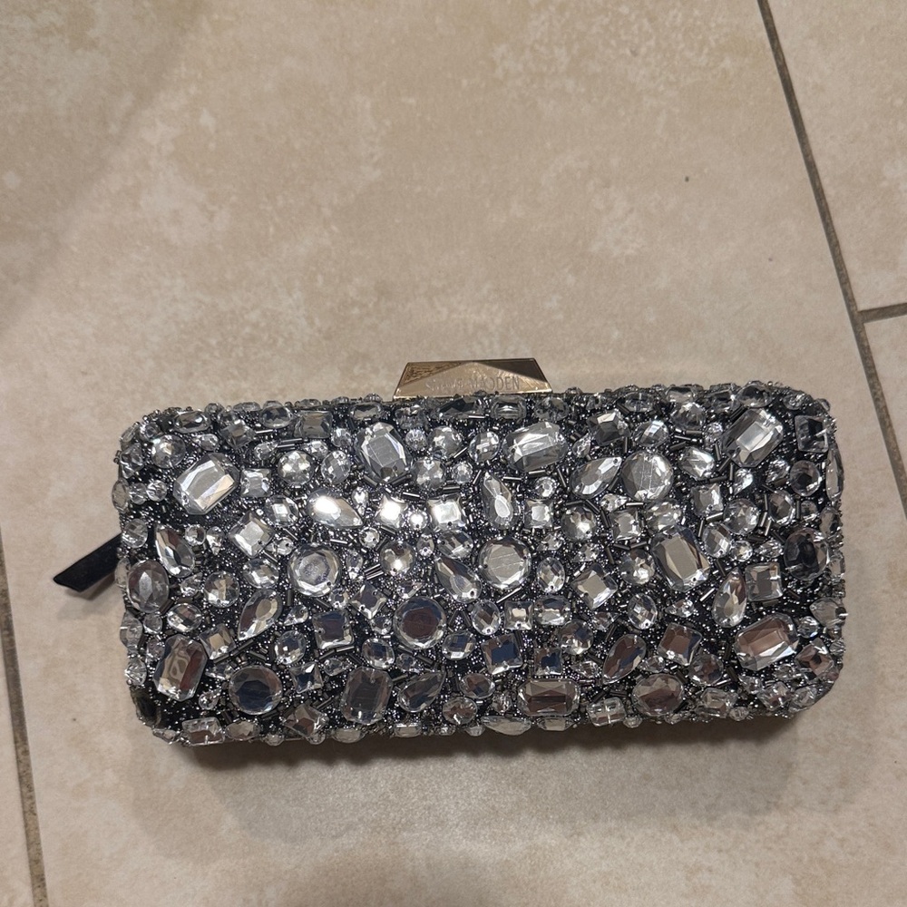 Steve madden bling clutch